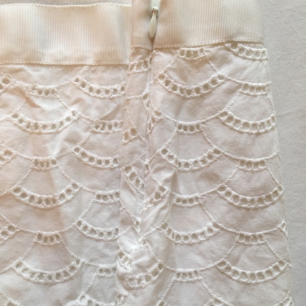 White J. Crew mini skirt - Picture 4 of 5